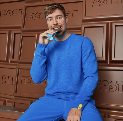 Mrbeast Feastables (pack De 2 Chocolates) Chocolate En Barra
