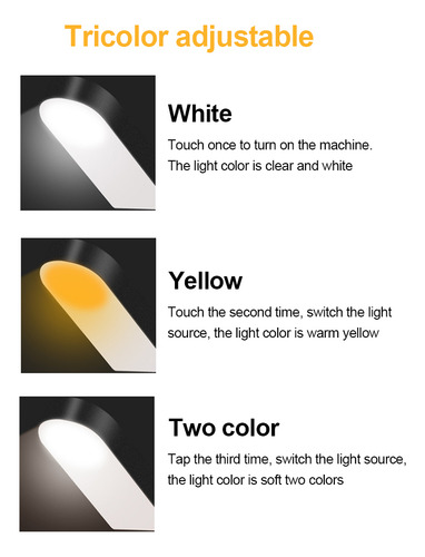 . Lámpara De Escritorio Led Ajustable For Controlar Los
