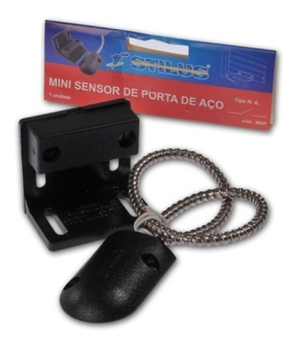 Mini Sensor Magnetico Abertura Portas Portões De Aço Stilus