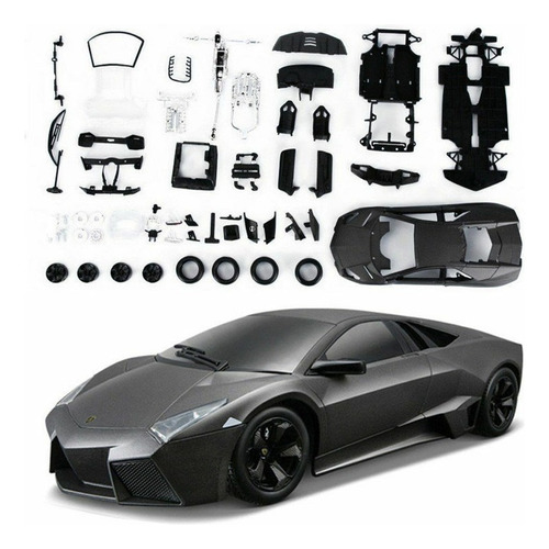 Bburago 1:24 Lamborghini Reventon Assembly Modelo De Coche B