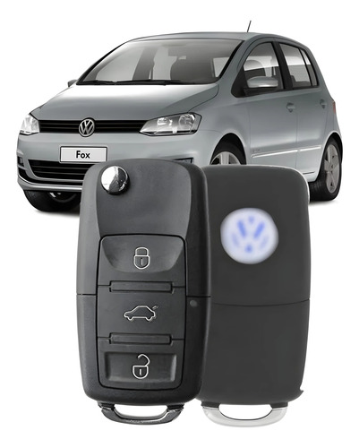Chave Canivete Gol G4 G5 Fox Polo Golf Jetta Vw Oca Até 2013