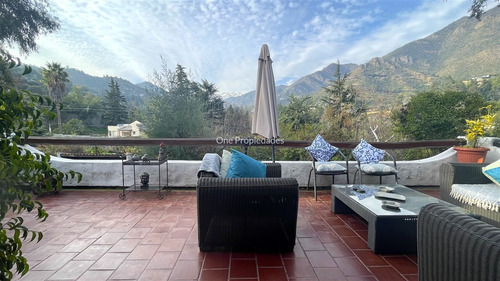 El Arrayan Gran Casa Venta Con Increible Vista Lo Barnechea