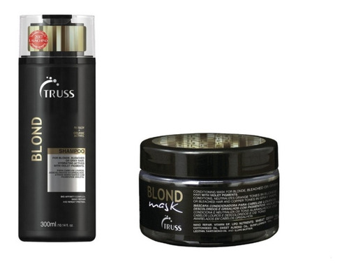 Truss Kit Shampoo 300ml + Mascara Blond 180ml