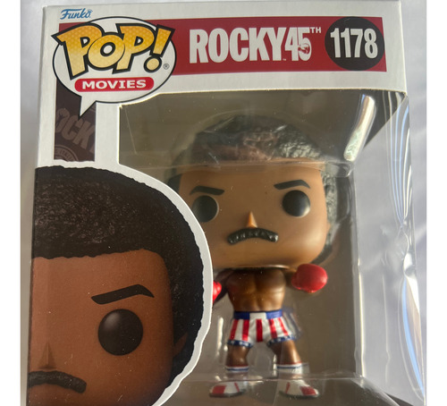 Funko Pop Apollo Creed 1178 Movies Rocky 45th Anniversary (Usado)