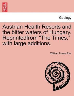 Libro Austrian Health Resorts And The Bitter Waters Of Hu...