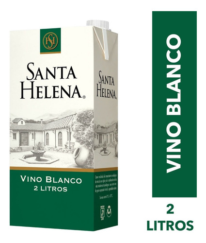 Vino Blanco Santa Helena Tetra 2 L