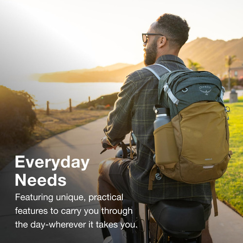 Mochila Osprey Nebula Commuter Tungsten Soundwave/grey Heat