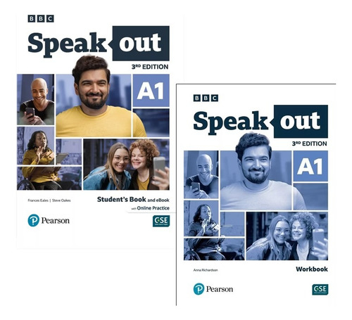 Speakout Out A1 - Student's Book + Workbook Practice - 3ª 