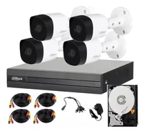 Comprar Kit Dvr 4 Camaras Bullet Y Dvr Alta Definicion Disco 500gb