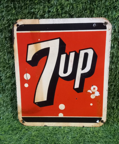 Cartel Litografiado 7up 