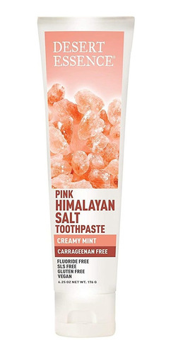 Desert Essence Pink Himalaya Sal, Pasta De Dientes - 6.25 On