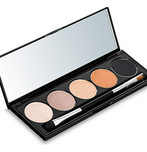 Paleta De Sombras De Ojos Jolie 5 Pan - Ahumado Intenso