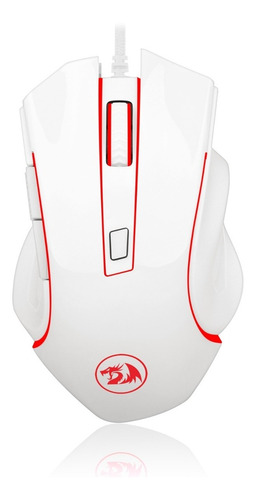Imagem 2 de 8 de Mouse Gamer Redragon Nothosaur Branco M606w - N