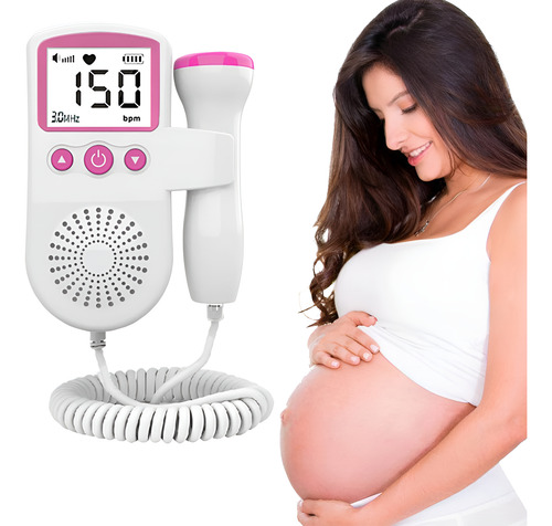 Monitor Fetal Portatil Con Pantalla Lcd Y Alta Precisión