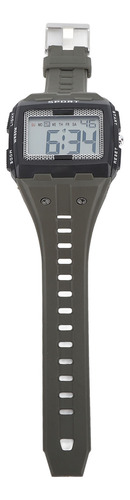 Reloj Deportivo Para Hombre, Resistente Al Agua, Con Pantall