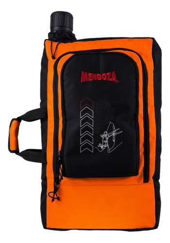 Mochila Para Arco Recurvo Tubo Porta Flechas Mendoza Naranja Naranja Ambidiestro