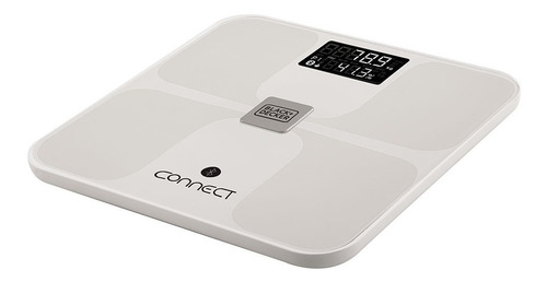 Imagem 2 de 5 de Balança Digital Branca Até 150kg C/ App E Bluetooth B+d Bk75