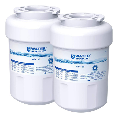 Waterspecialist Mwf - Filtro De Agua Para Refrigerador Repu
