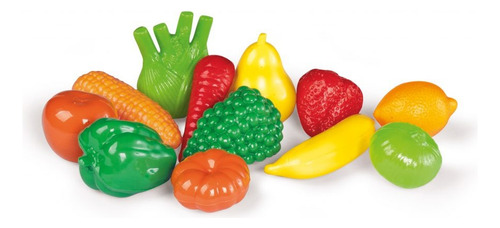 Calesita Juguete Set Frutas Y Verduras Para Jugar 209