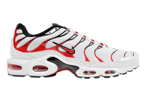 Zapatillas Nike Air Max Plus White Red Urbano 604133-165   