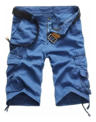 Pantalones Cortos Tipo Cargo Tácticos Para Hombre