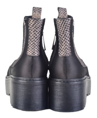 Imagen 4 de 8 de Botinetas Panchas Botitas De Mujer De Cuero Pietra - Ferraro