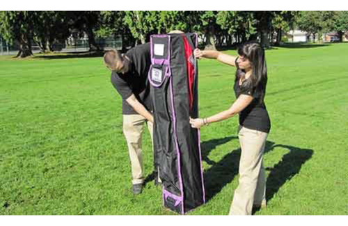 Bolsa Enrollable Para Tienda Con Toldo Y Ruedas 10x10 Pulgad