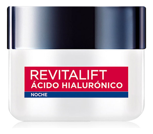 Crema Facial Noche L' Oréal Paris Revitalift Ácido Hialuróni