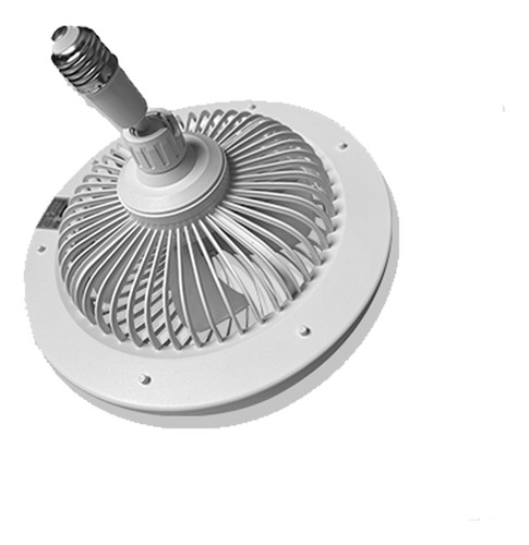 Ventiladores Techo Lámpara Led Luz Fría Cálida Blanca 3 Pzs