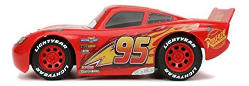 Jada Toys Pixar Cars 1:24 Lightning Mcqueen Rc Coche De Cont