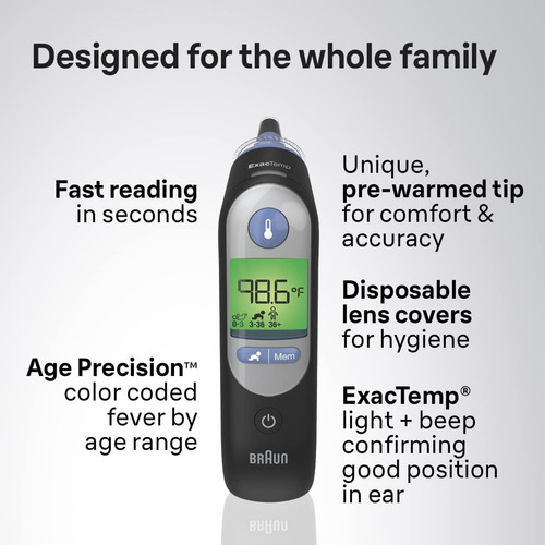 Termómetro De Oído Braun Thermoscan 7 Irt6520