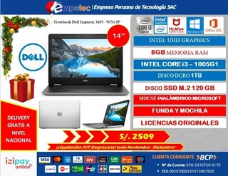 Notebook Del Inspiron 3493-wn53p