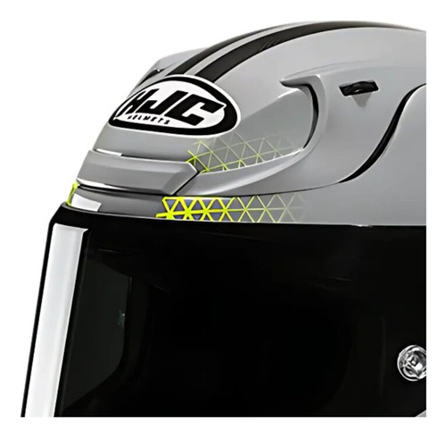 Capacete Hjc Rpha 12 Enoth Cinza Verde