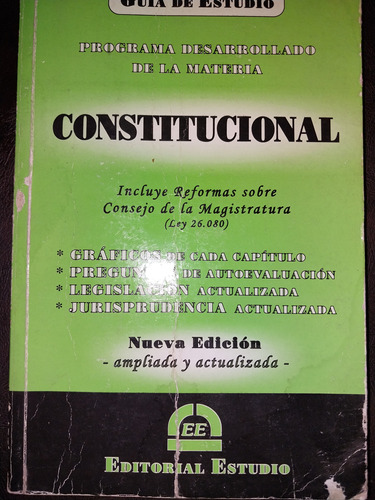 Guía De Estudio Derecho Constitucional 2006