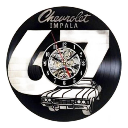 Reloj Corte Laser 1362 Chevrolet Impala 67, Nombre Y Auto