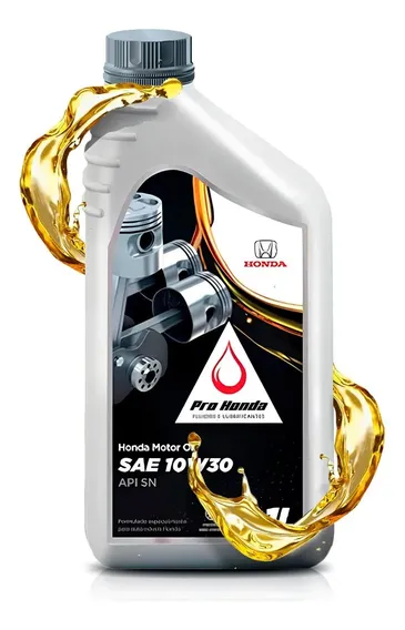 Óleo Lubrificante Motor Honda 10w30 Mineral Api Sn 1 Litro