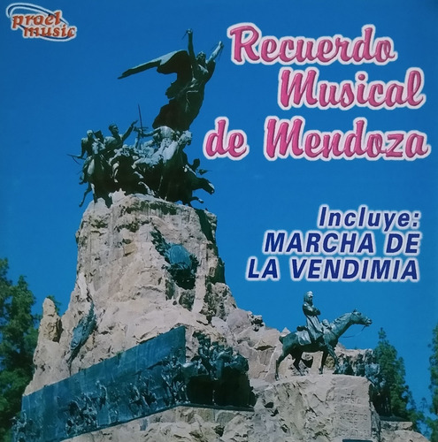 Musica Cuyana  Recuerdo Musical De Mendoza  Cd Nuevo