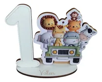 Comprar Combo 10 Souvenirs Primer Añito Cumpleaños Animalitos Safari