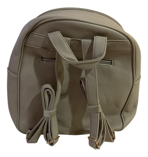 Mochila Urbana Irun Para Mujer Estilo Comodidad Beige