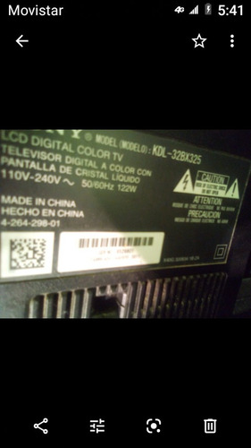 Repuestos De Tv Sony Bravia 32bx325