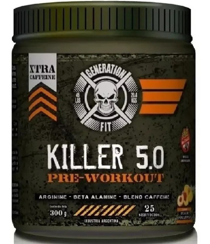 Killer 5.0 Generation Fit Pre Entrenamiento