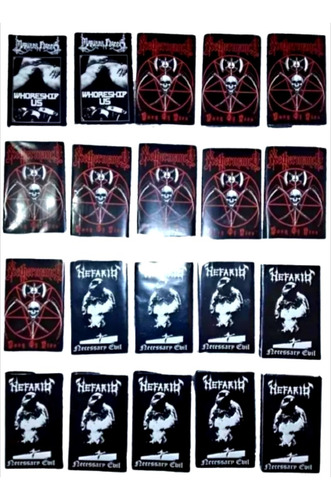 Lote Cassettes Heavy Metal Nuevos