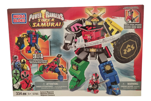 Samurai Megazord Power Rangers Super Samurai Mega Bloks