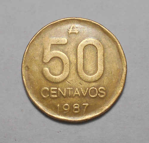 Argentina Moneda De 50 Centavos De Austral 1987 - Km#99 