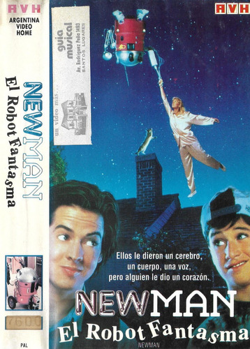 Newman El Robot Fantasma Vhs Español Latino