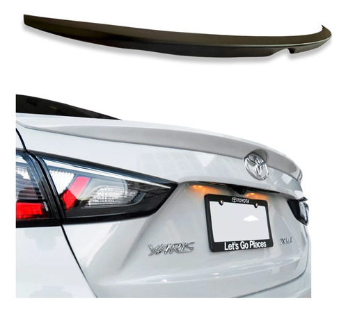 Aleron Lip Cola De Pato Spoiler Yaris R Mazda 2 Sedan