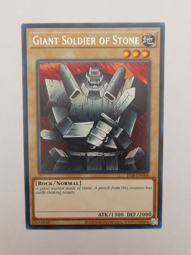 Yu-gi-oh / Giant Soldier Of Stone