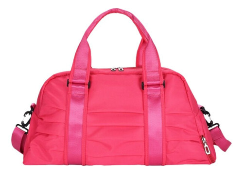 Bolsa deportiva unisex Bordo Travel Tours en color rosa rosa