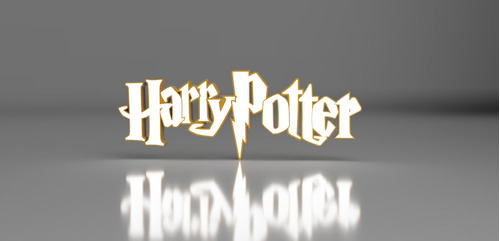 Lampara Led Harry Potter- Figura Plastica