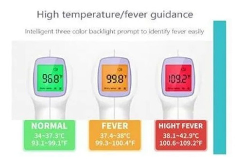 Termometro Digital Infrarrojo Médico Portátil Envió Gratis